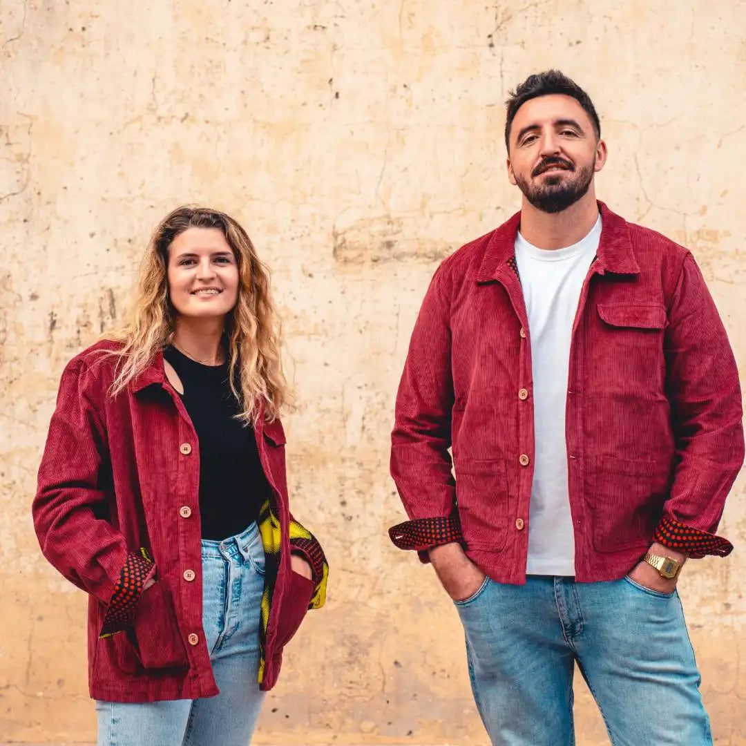 Veste velours cotelé femme rouge hotsell